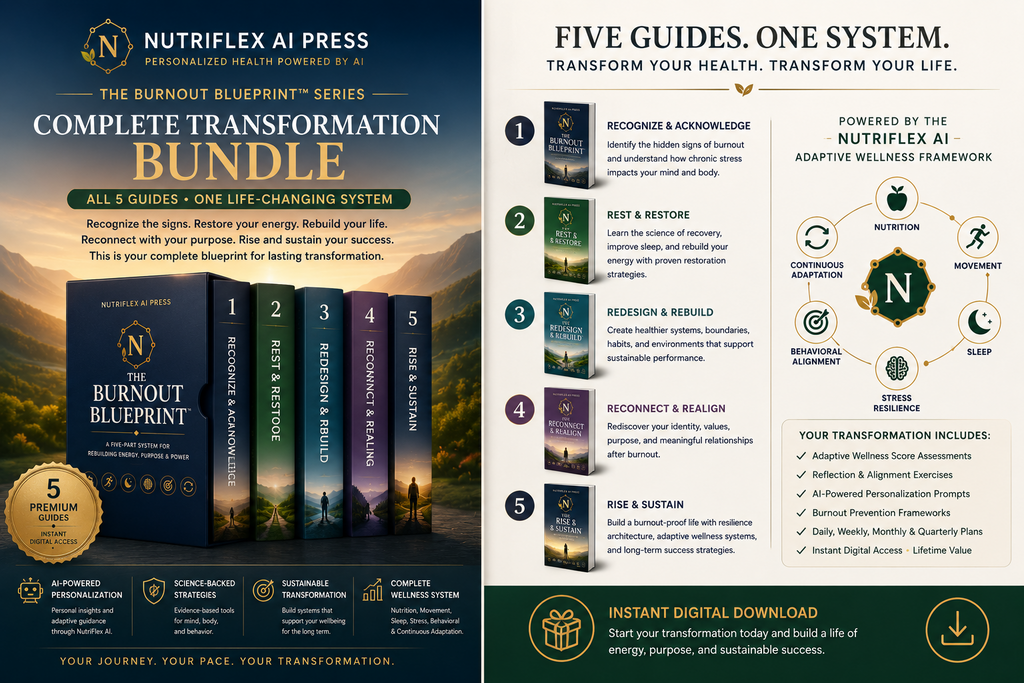 The Burnout Blueprint Complete Transformation Digital Bundle